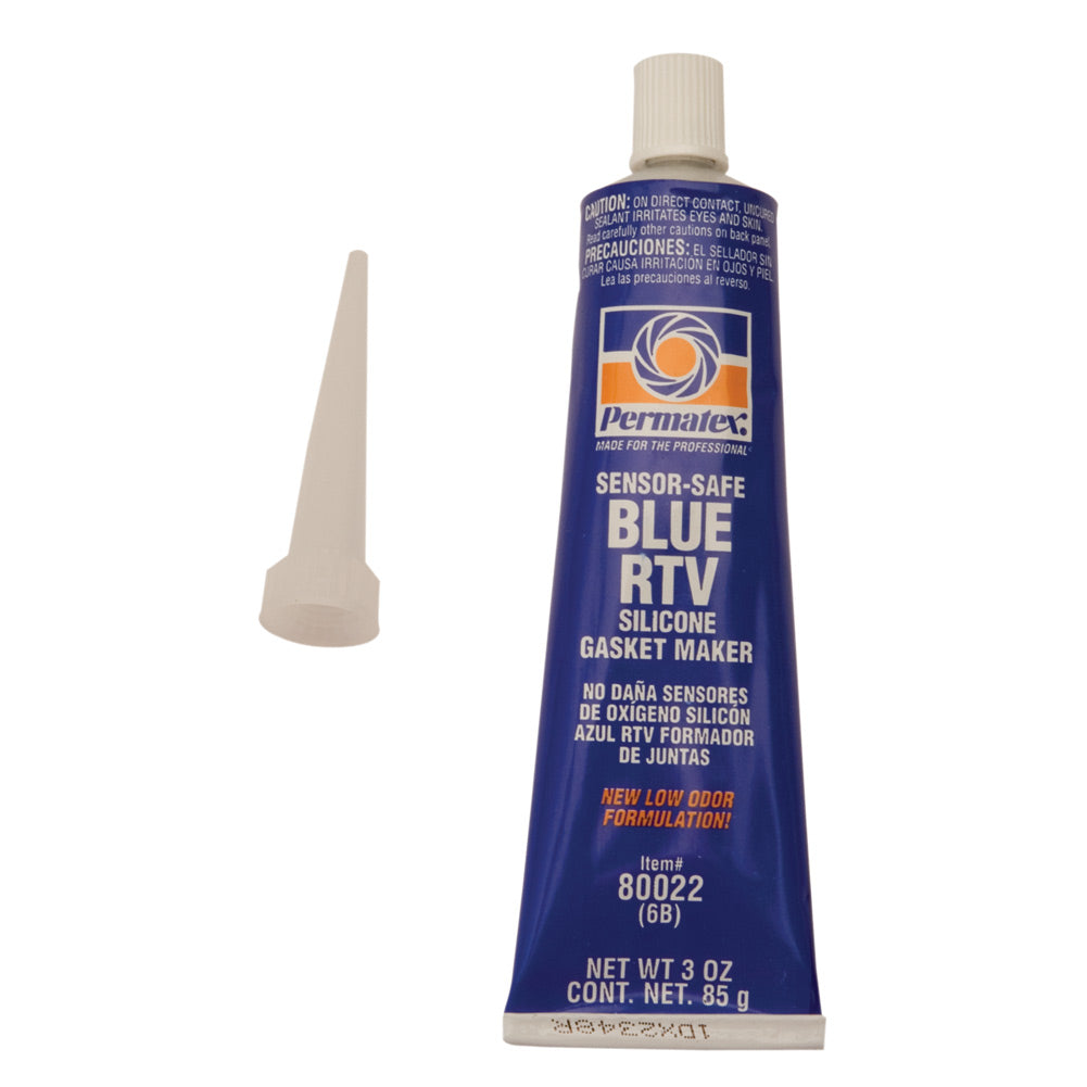 80022 Rtv Permatex Sensor-Safe Blue RTV Silicone Gasket Maker 3 oz. #80022 ...